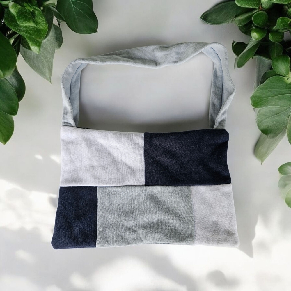 Subdued Block Colored Cloth Bag